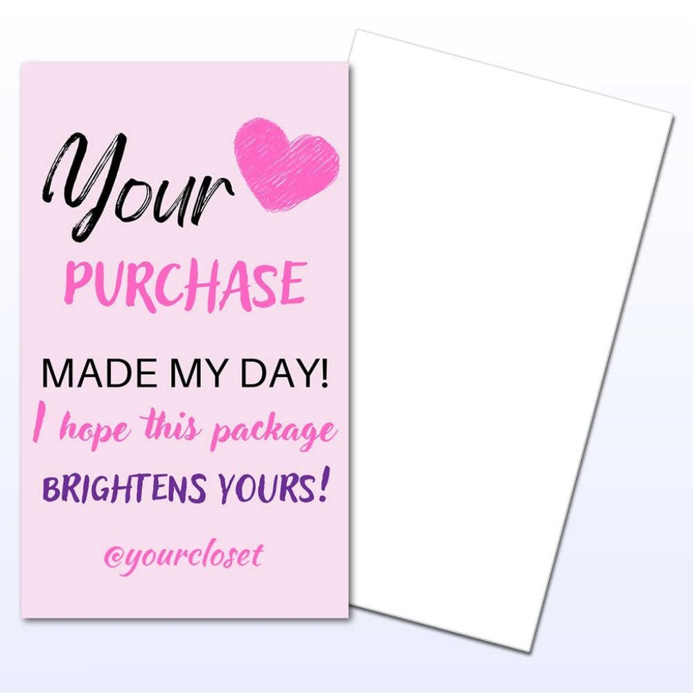 120 Thank You Cards